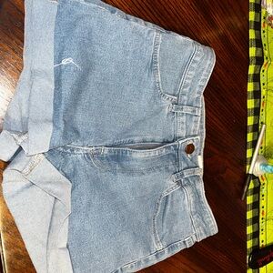 Levi's Light Wash Denim Shorts